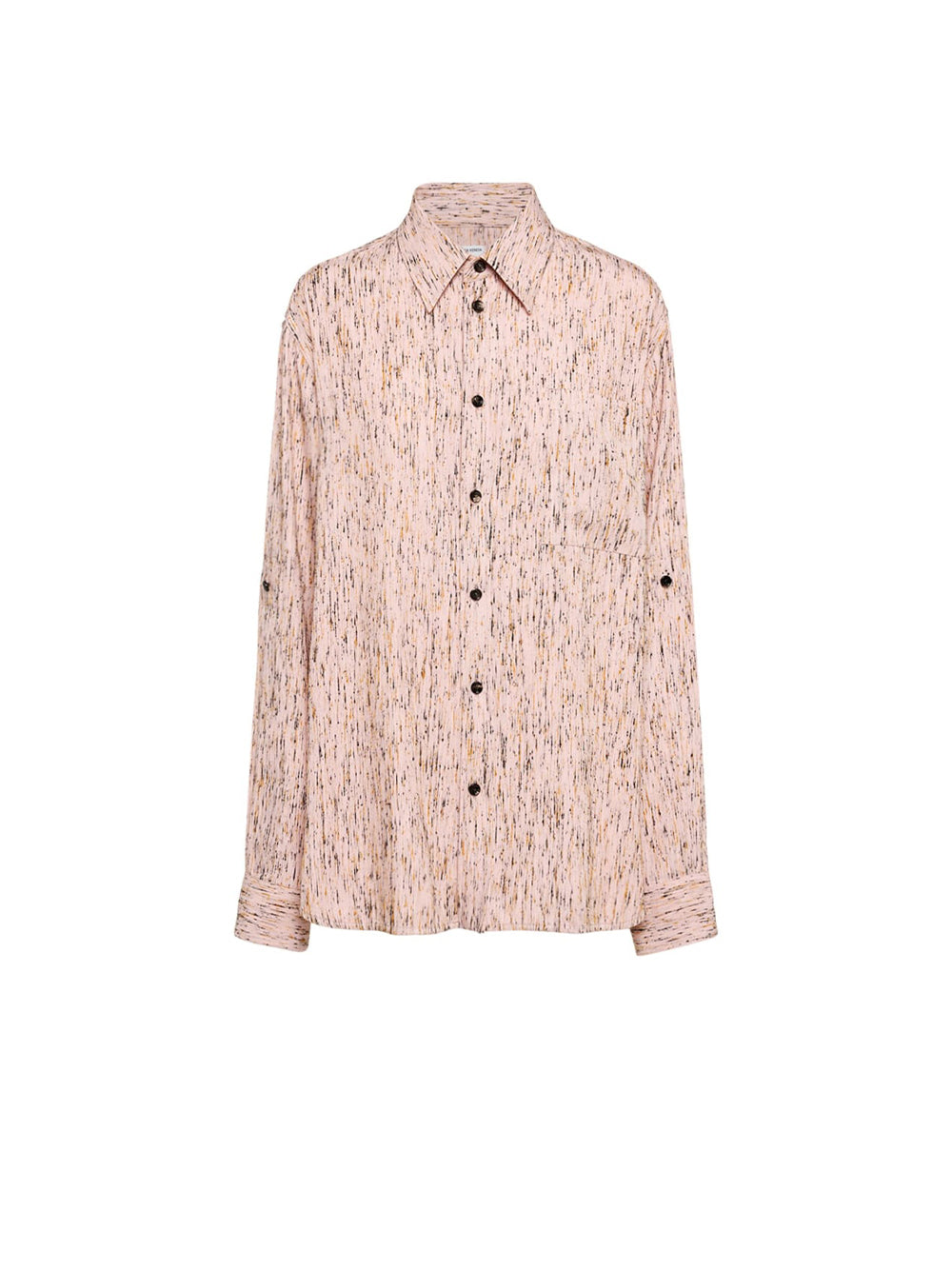 Textured Button-Up Shirt