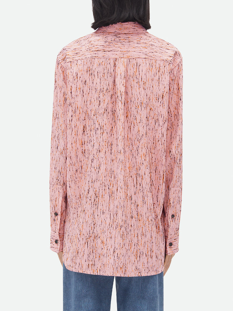 Tシャツ・カットソー BOTTEGA VENETA Printed Viscose Blouse SS24R_BOTTEGA-VENETA_KNOT-
