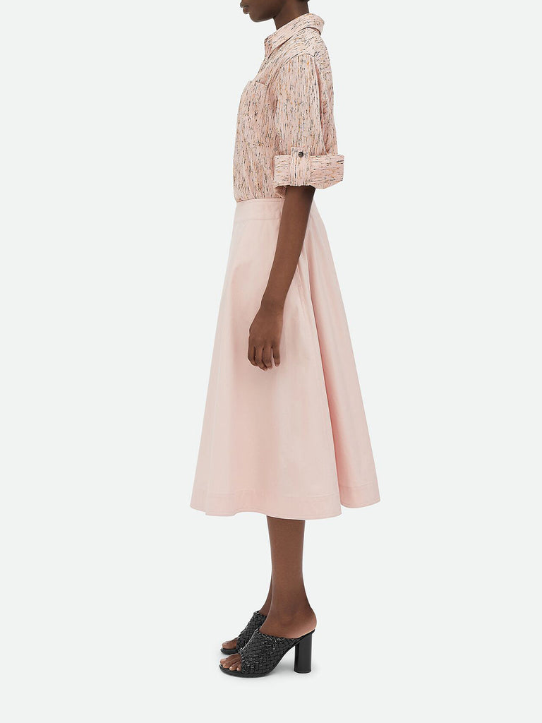 Bottega Veneta | Compact Cotton Midi Skirt – Kirna Zabête