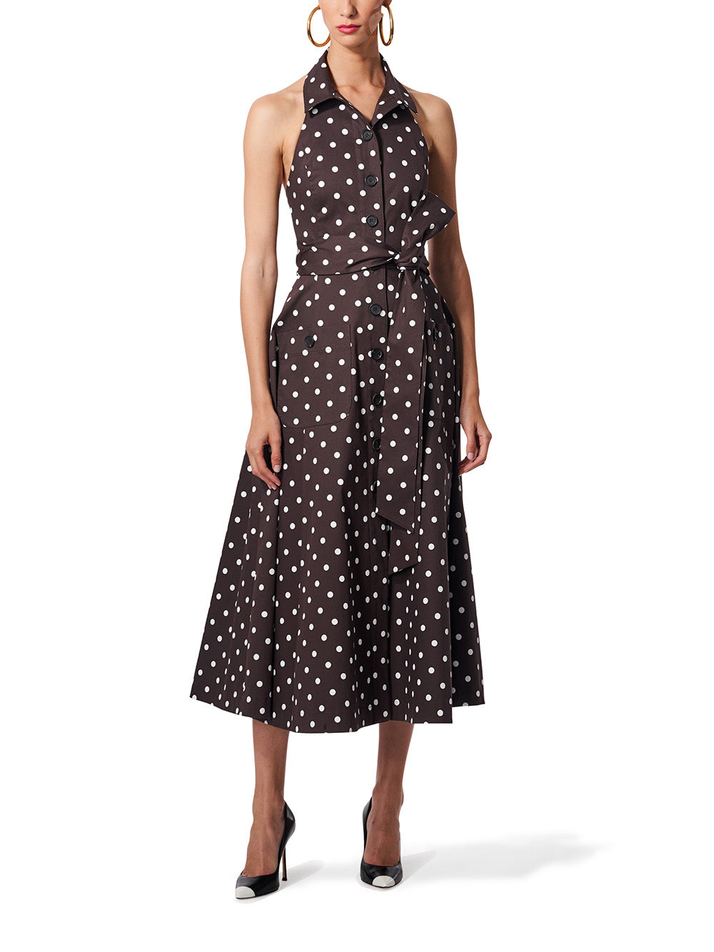 Polka Dot Shirtdress