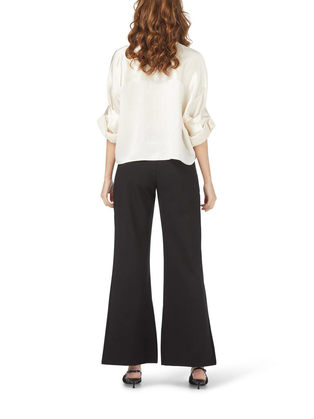 Wide Leg Ponte Pant