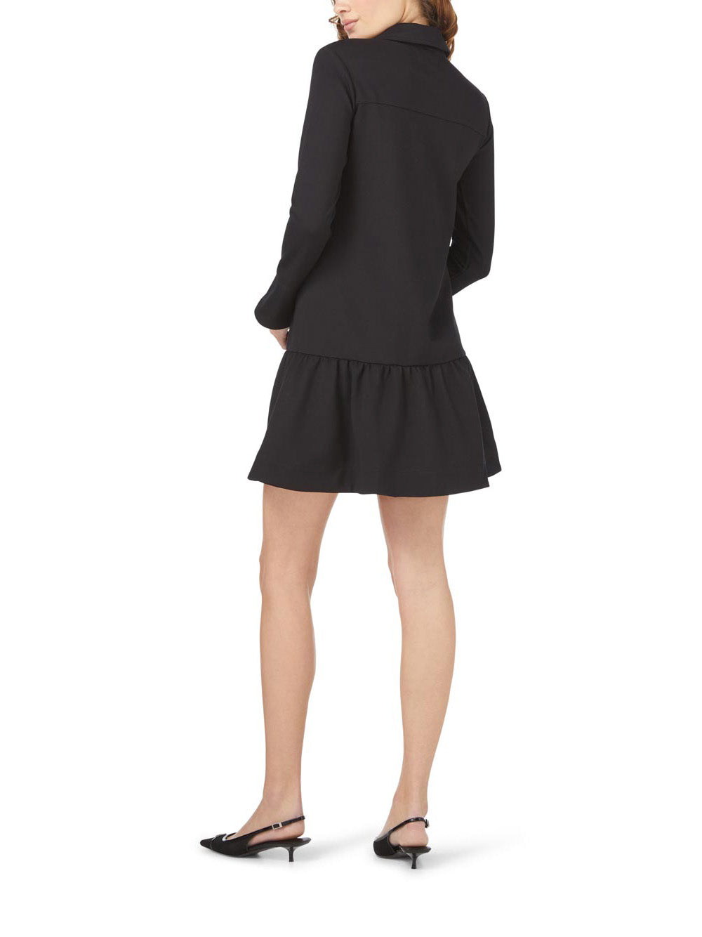 Zip Ponte Mini Dress
