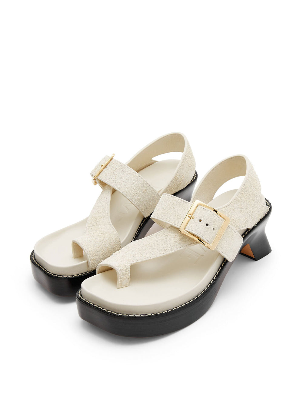 Suede Ease Slide Heels
