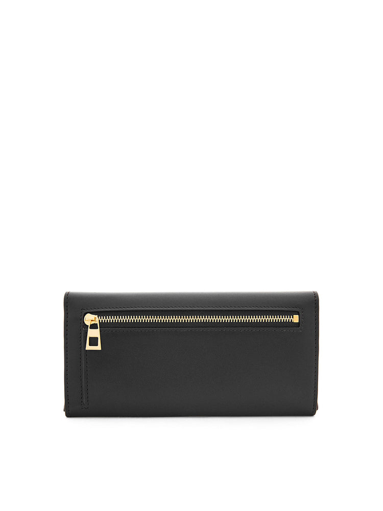 LOEWE ロエベ コンティネンタル ウォレット ペブル LO86171 アナグラム コンティネンタルウォレット（ペブルグレインカーフ