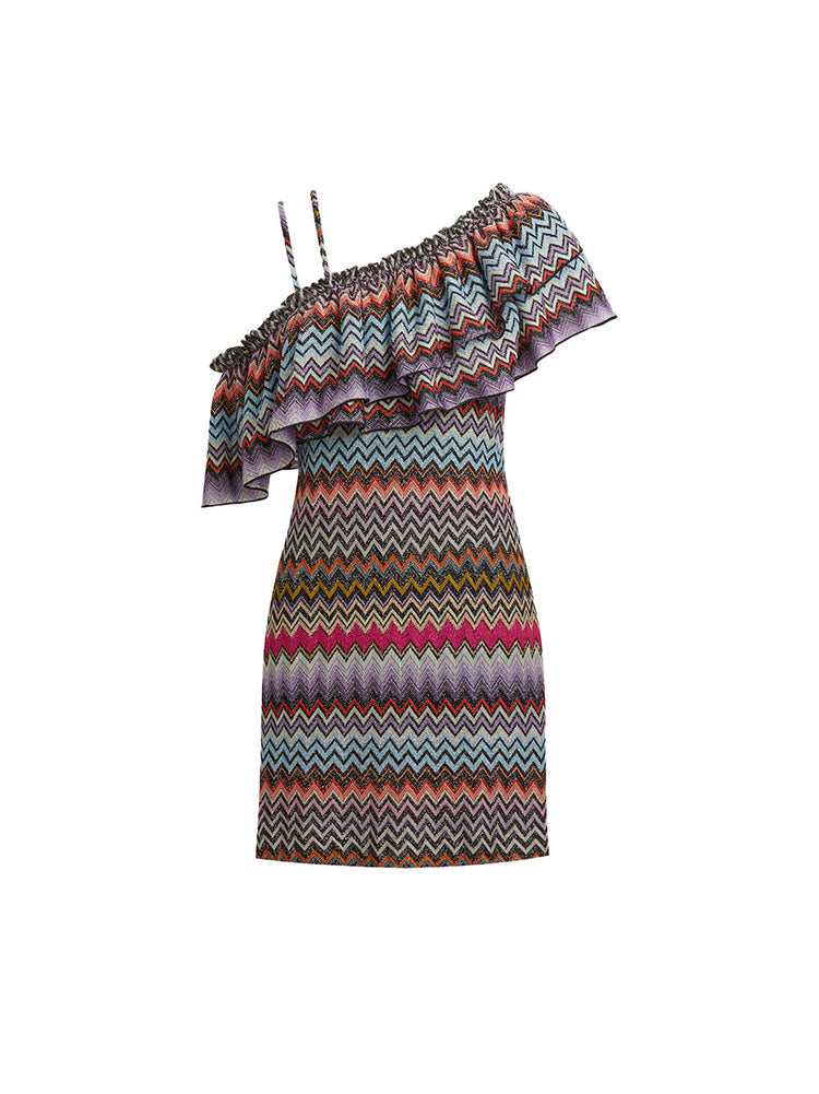 Missoni one shoulder dress online