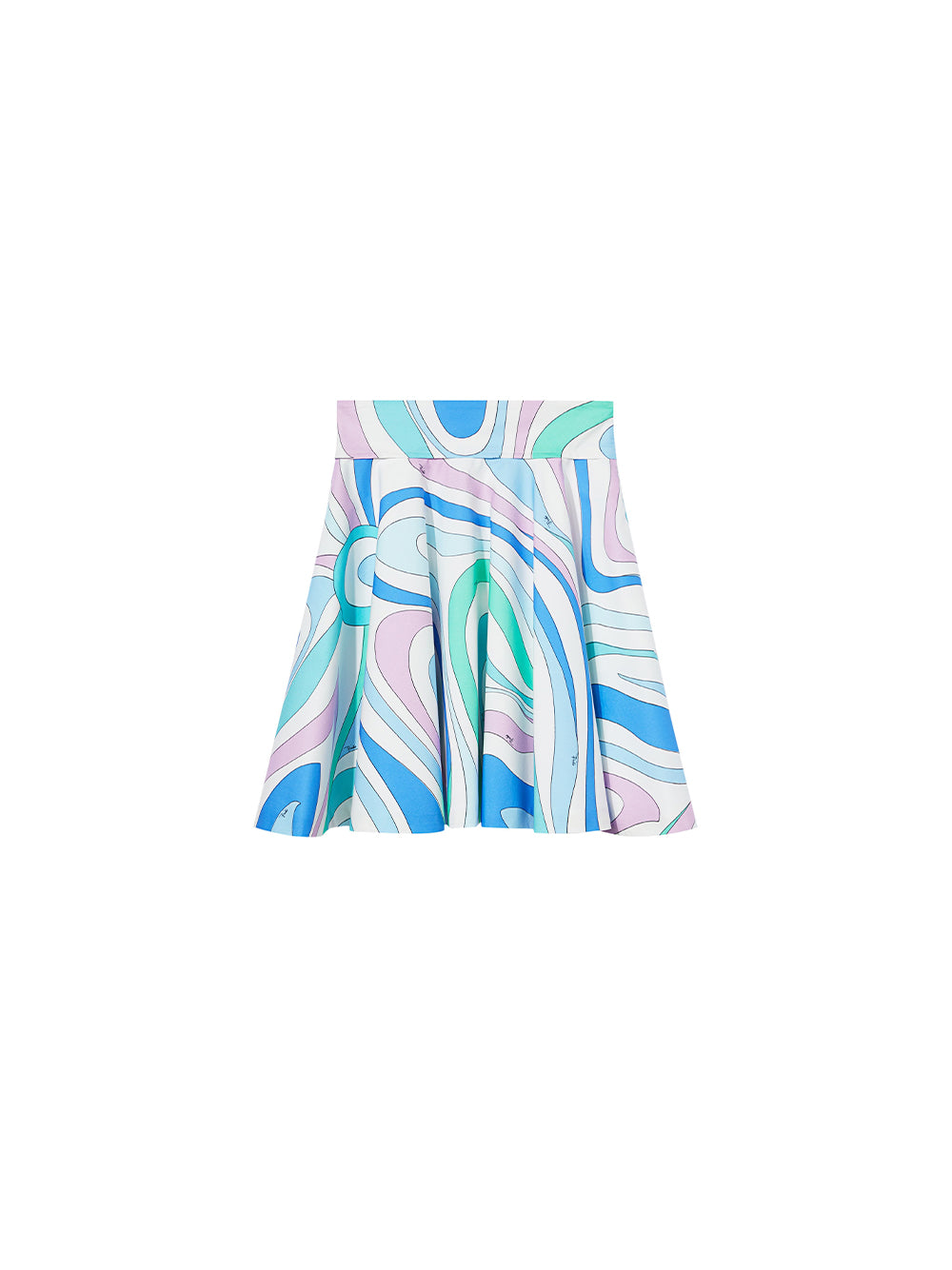 Iride-Print Silk Shirt