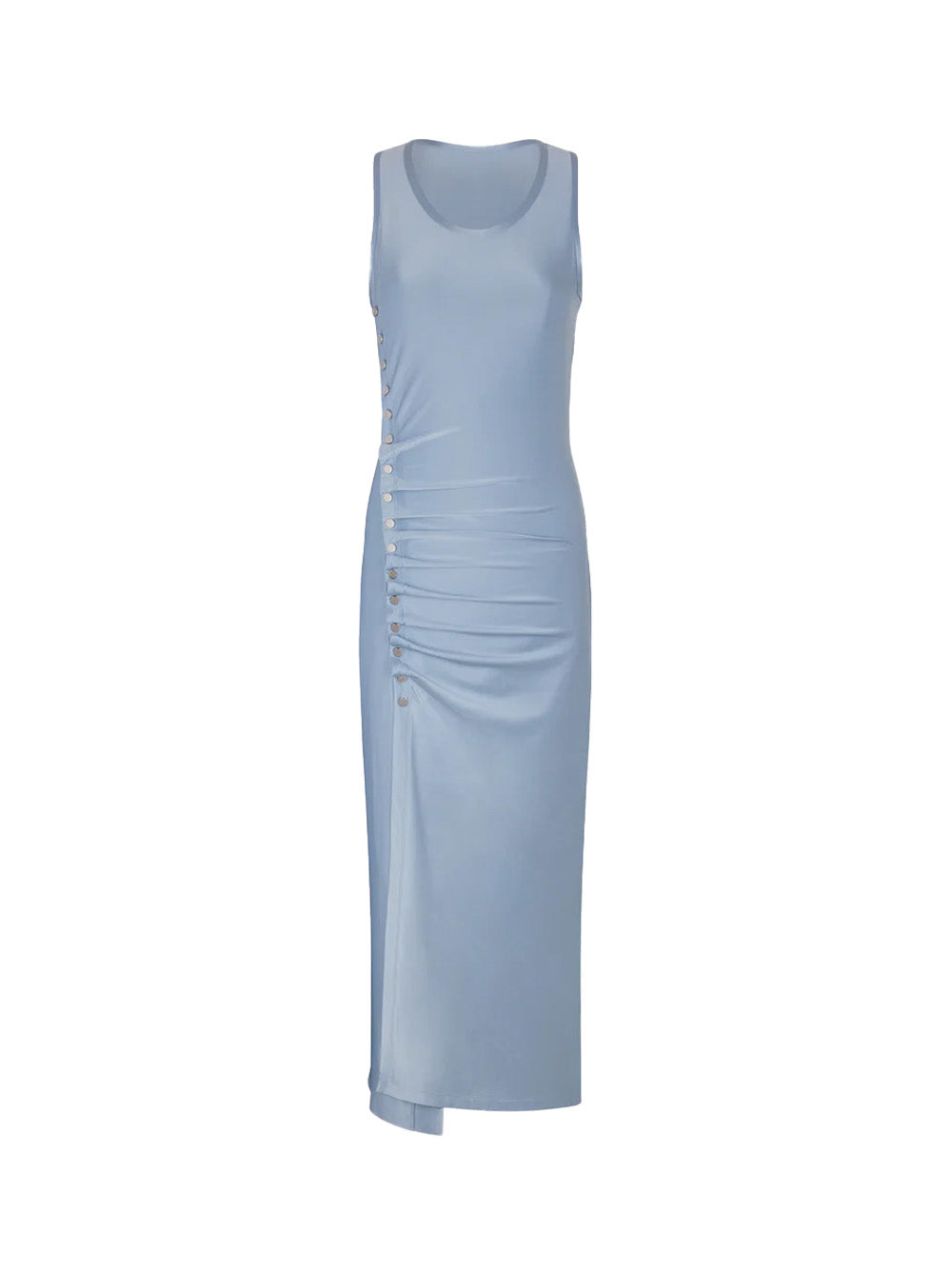 Drappé Pression Midi Dress