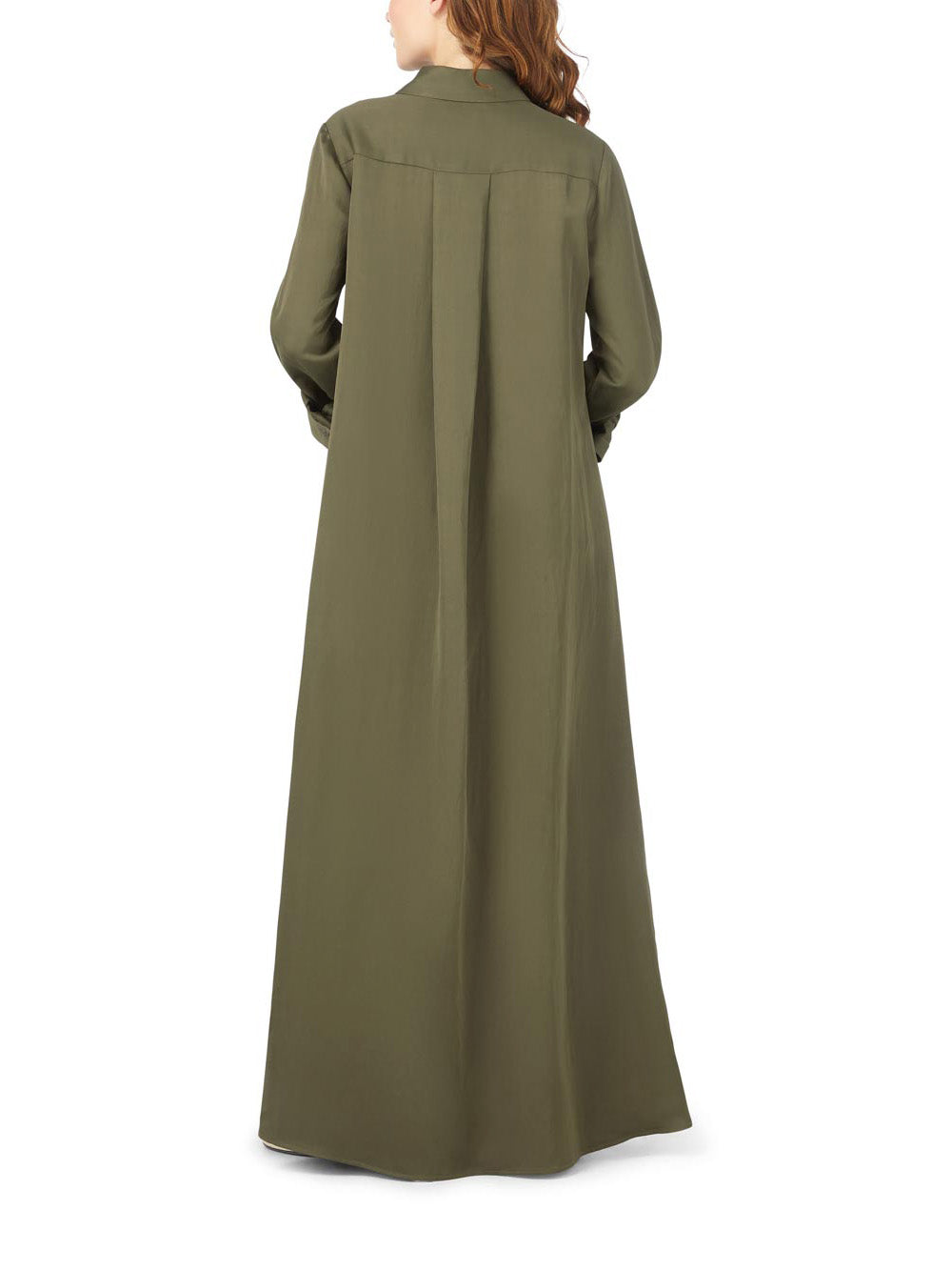 Jenny Linen-Blend Gown