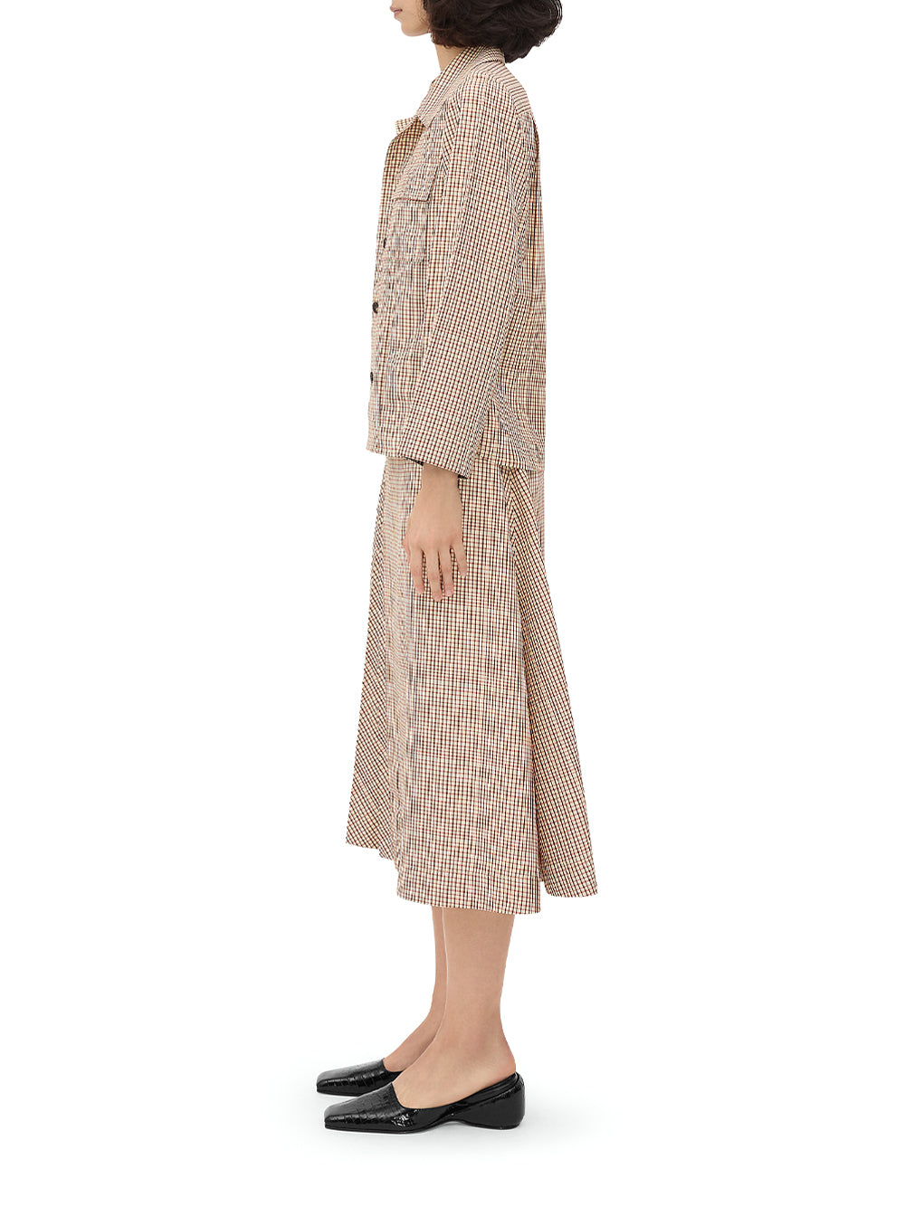 Check Viscose Shirt