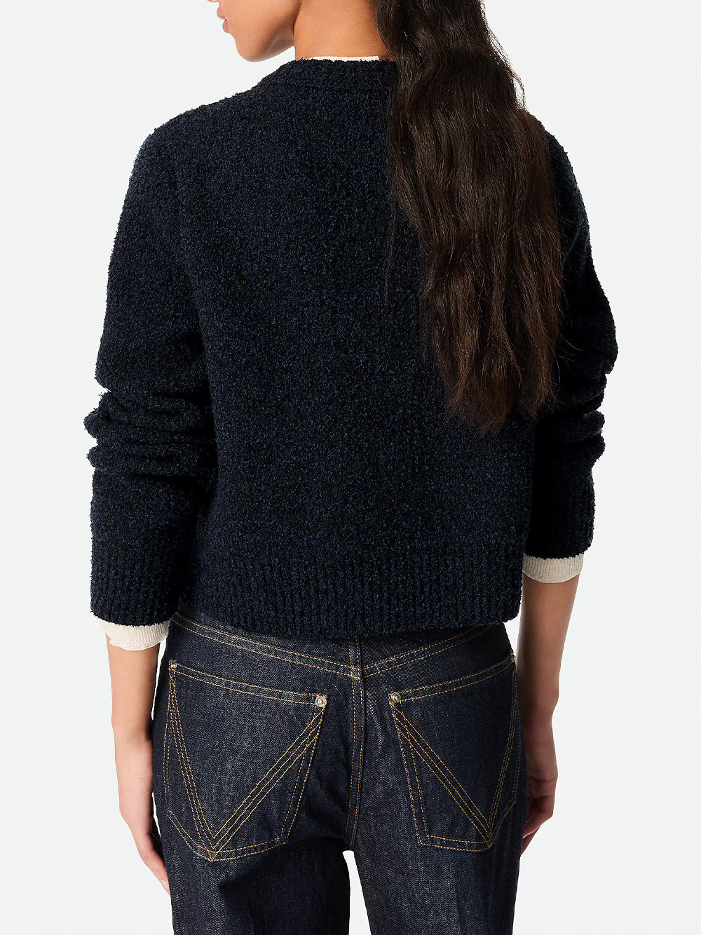 Wool Bouclé Cardigan