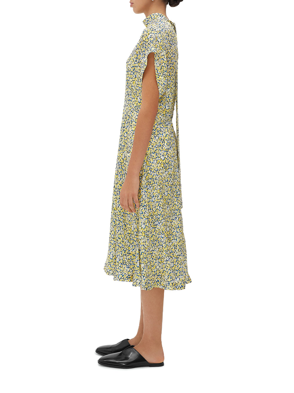 Daisy Silk Midi Dress