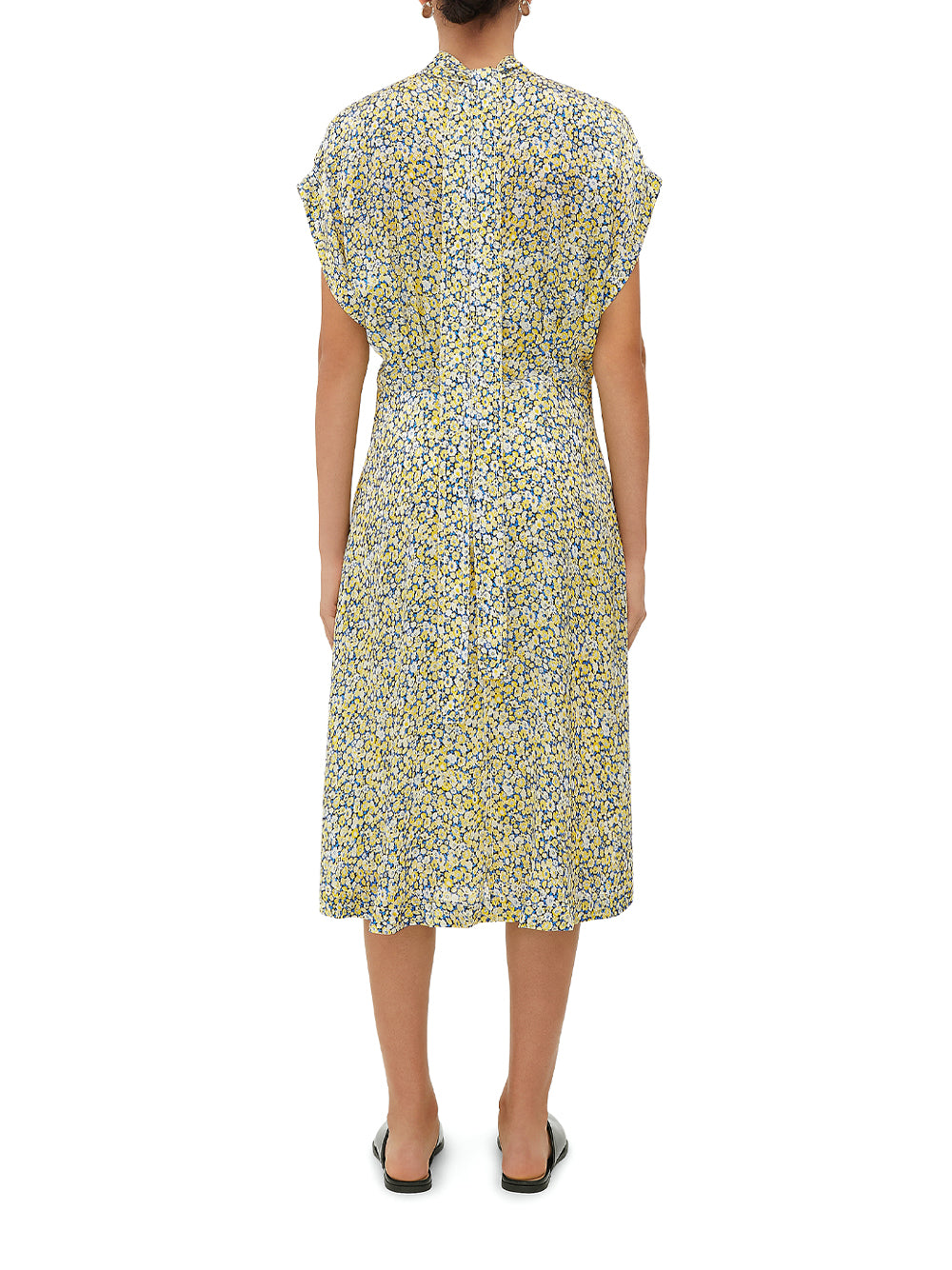 Daisy Silk Midi Dress