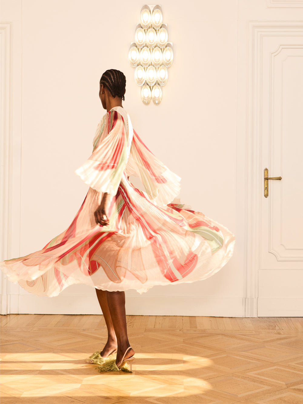 Angel Pleated Dress