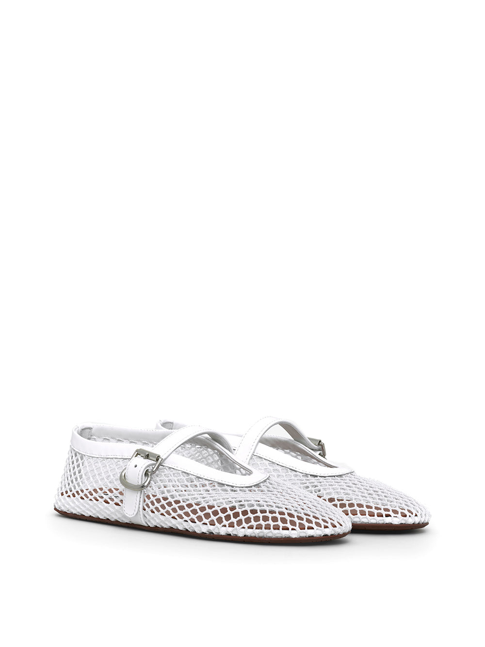 Fishnet Ballet Flats