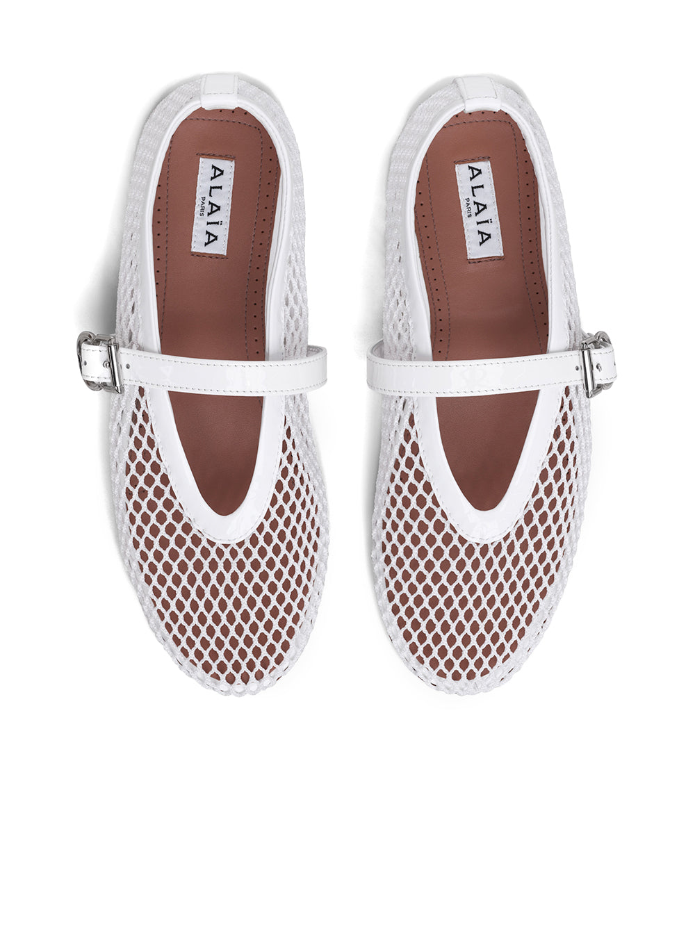 Fishnet Ballet Flats