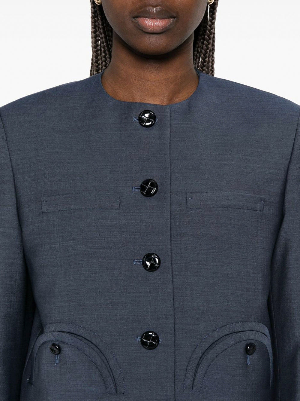 Wool and Mohair Shamo Bolero