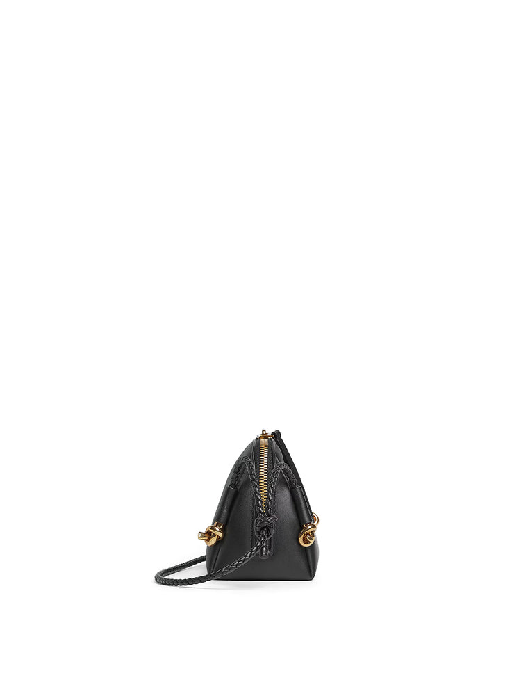 BOTTEGA VENETA ブラック　ポーチ BOTTEGA VENETA ミニ ザ ポーチ | Hedy