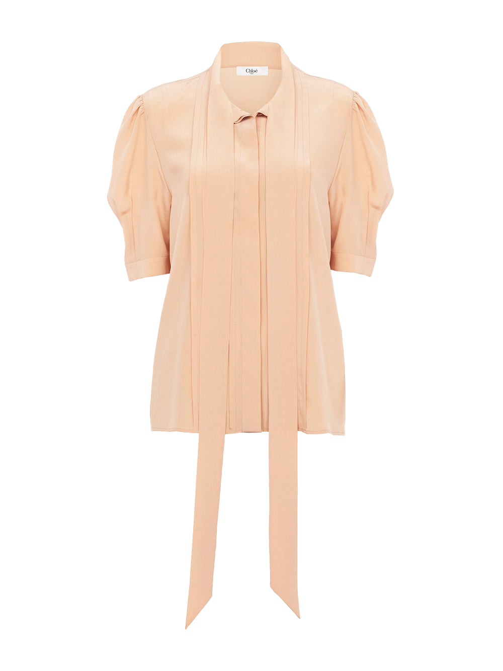 Crêpe de Chine Lavallière Blouse