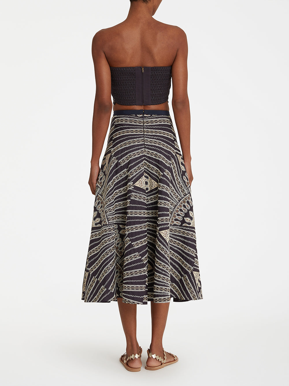 Tasha Skirt with Calliope Embroidery
