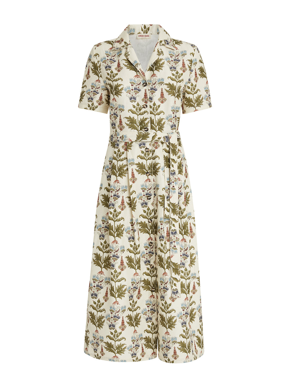 Claudia Dress in Persian Botanic Print
