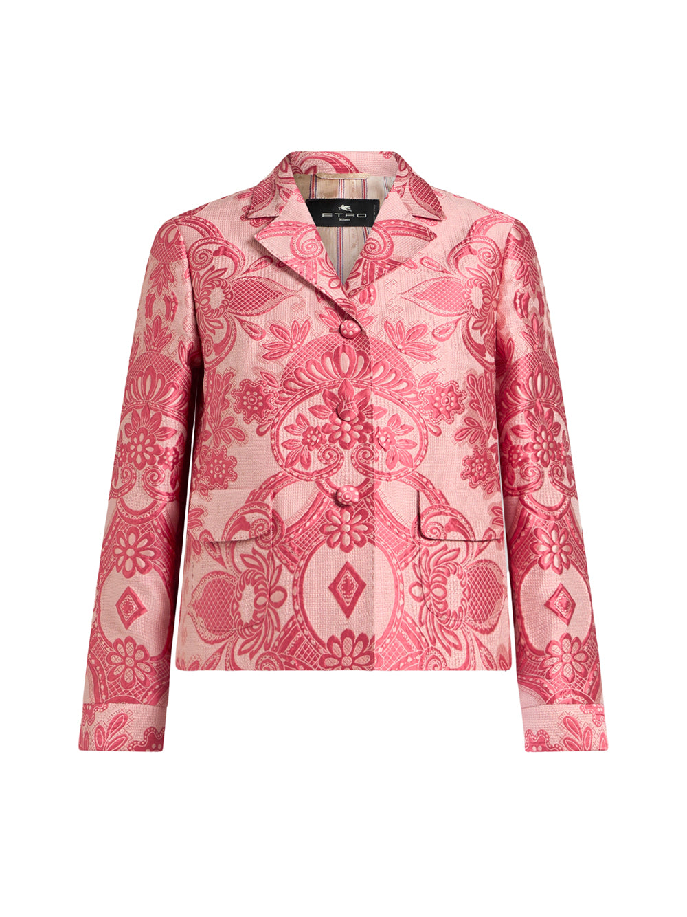 Printed Jacquard Jacket