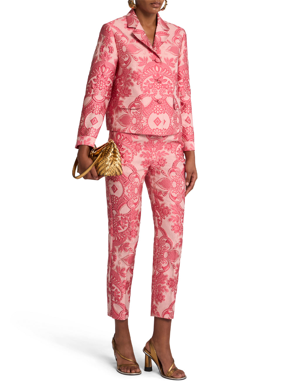 Printed Jacquard Jacket