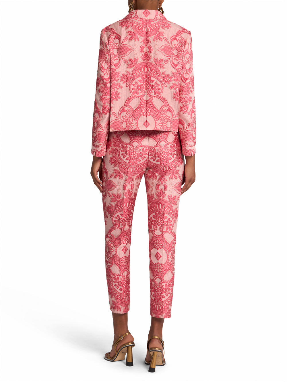 Printed Jacquard Jacket