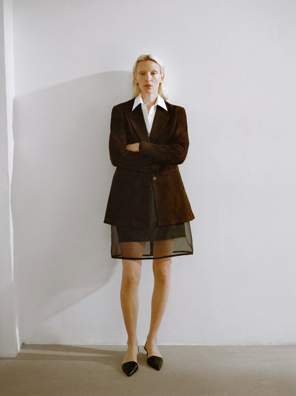 Organza Mini Skirt