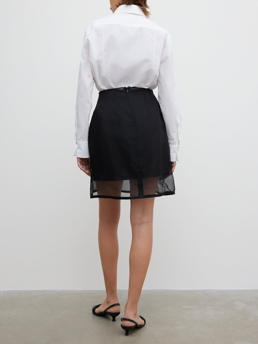 Organza Mini Skirt