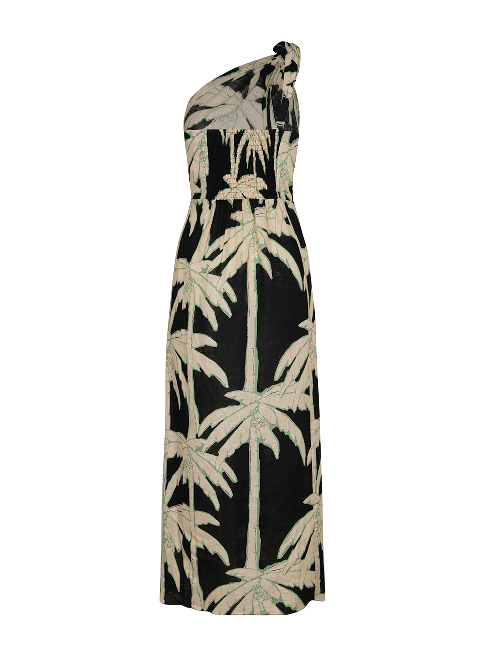 Dark Palms Midi Dress