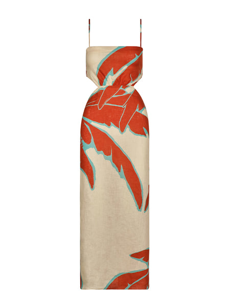 Johanna Ortiz | Winds Midi Dress – Kirna Zabête