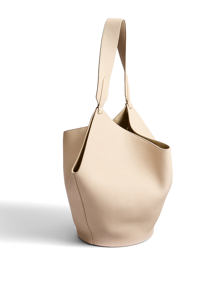 T*A様 Khaite カイト　ロータススエードトートバッグ Medium Lotus Tote in Mud Suede – KHAITE