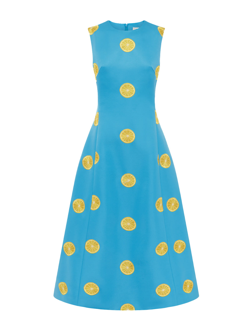 LEO LIN | Cleo Embroidered Sleeveless Midi Dress – Kirna Zabête