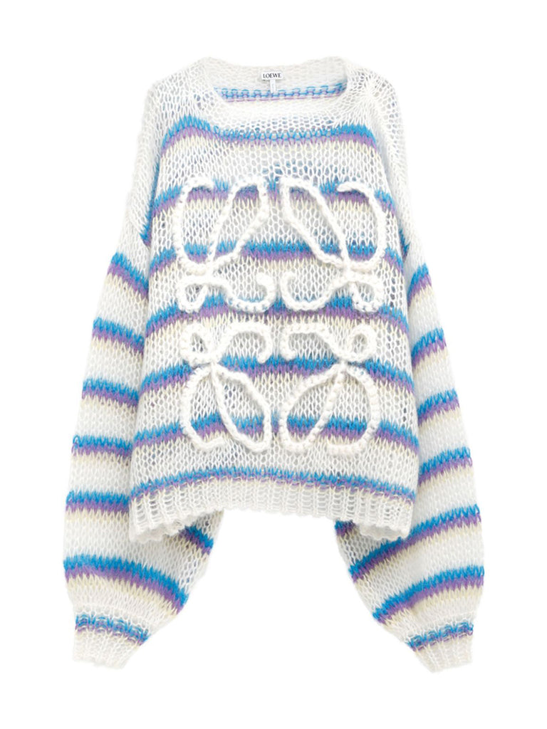 Loewe | Mohair-Blend Anagram Sweater – Kirna Zabête