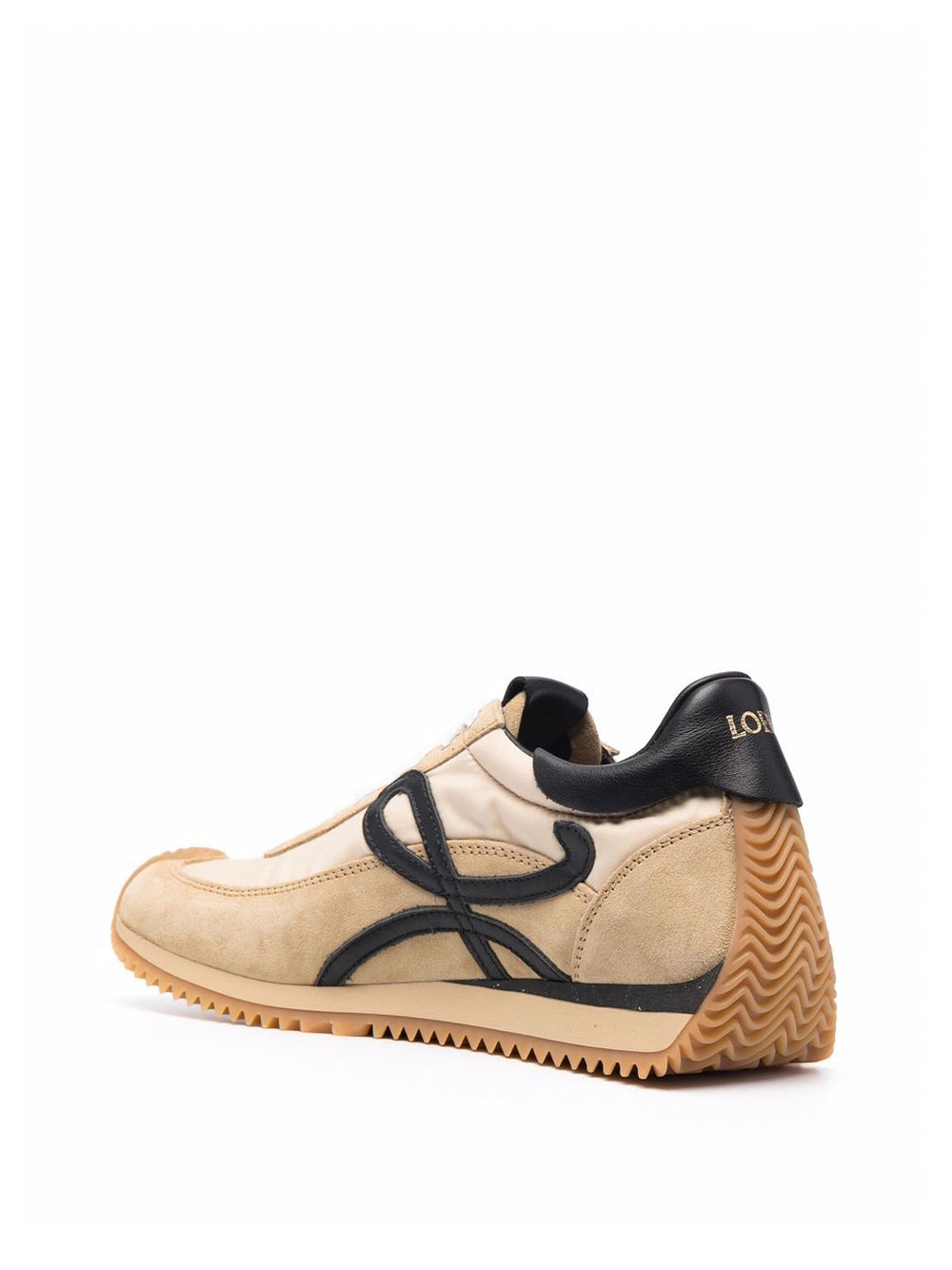 Nylon and Suede Flow Runners