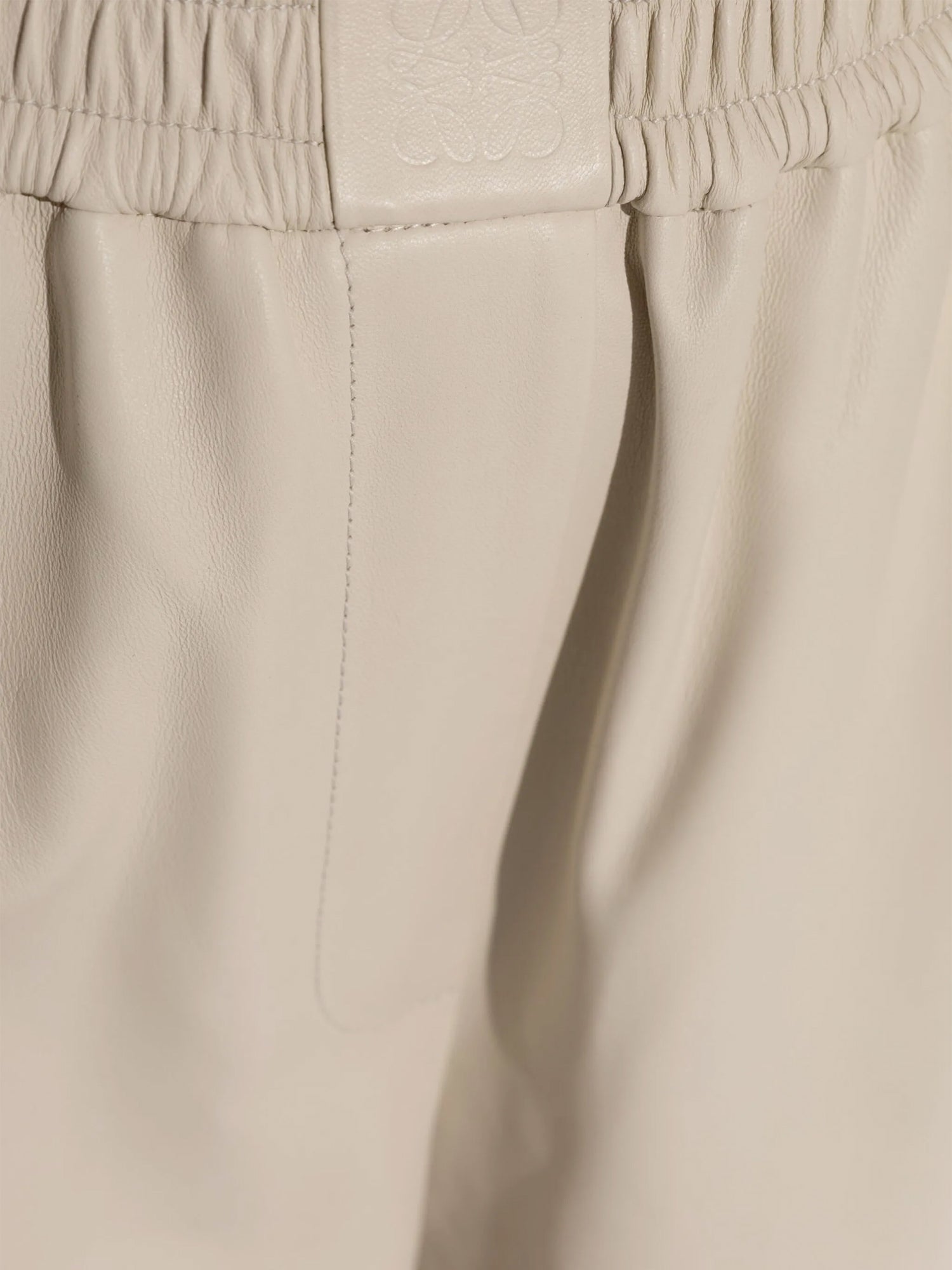 Cropped Lambskin Trousers