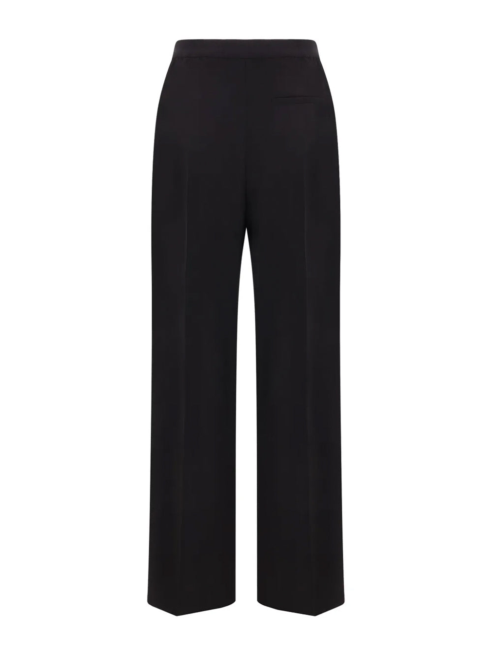 Logo-Waistband Pleated Trousers
