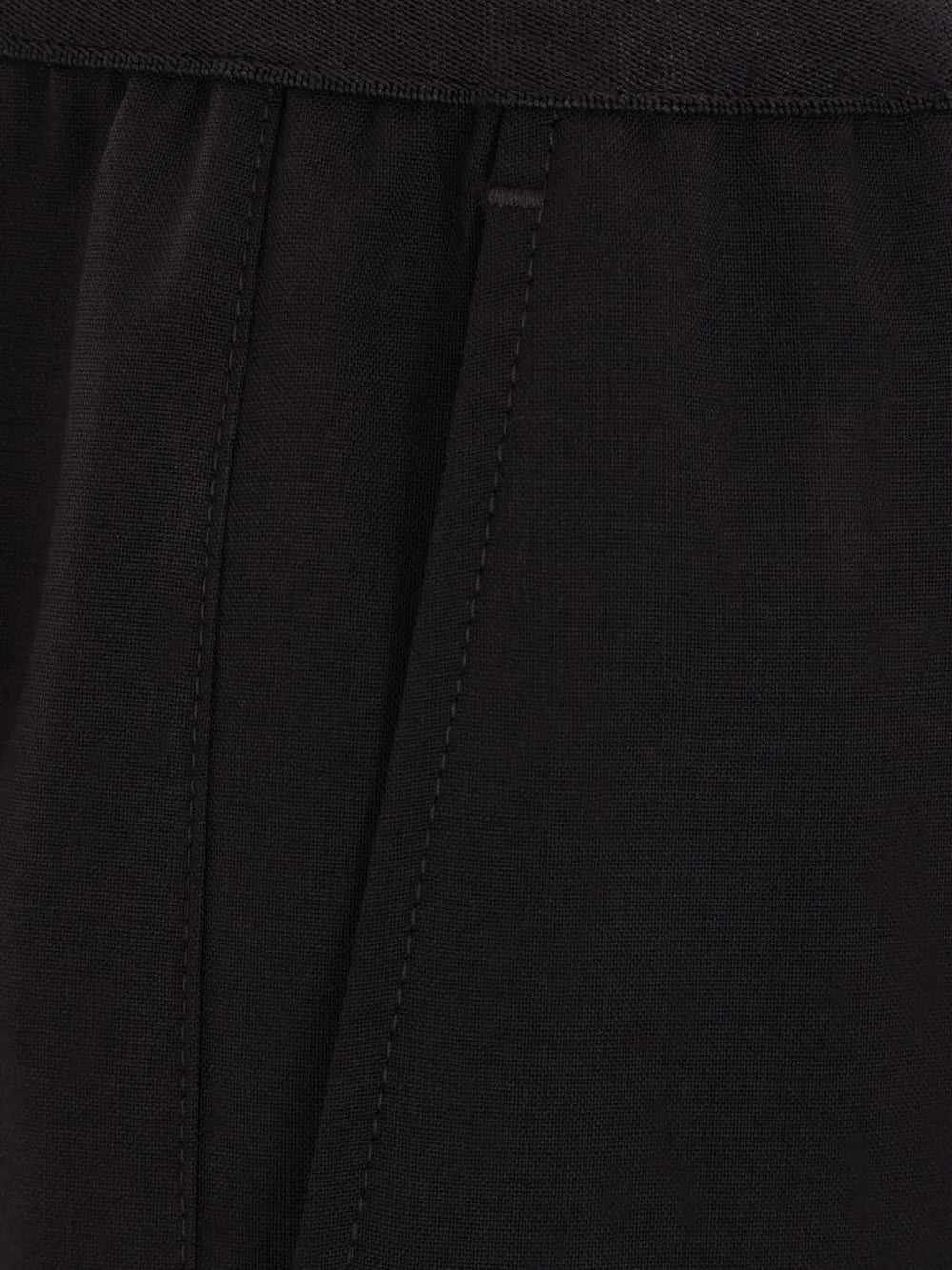 Logo-Waistband Pleated Trousers
