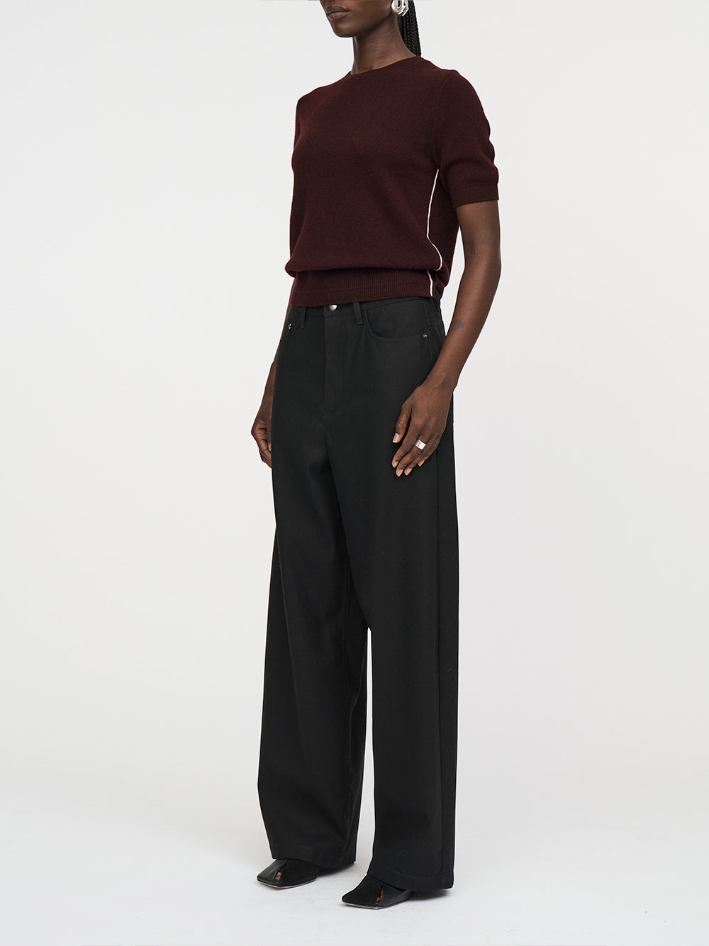 Petite Knit Tee
