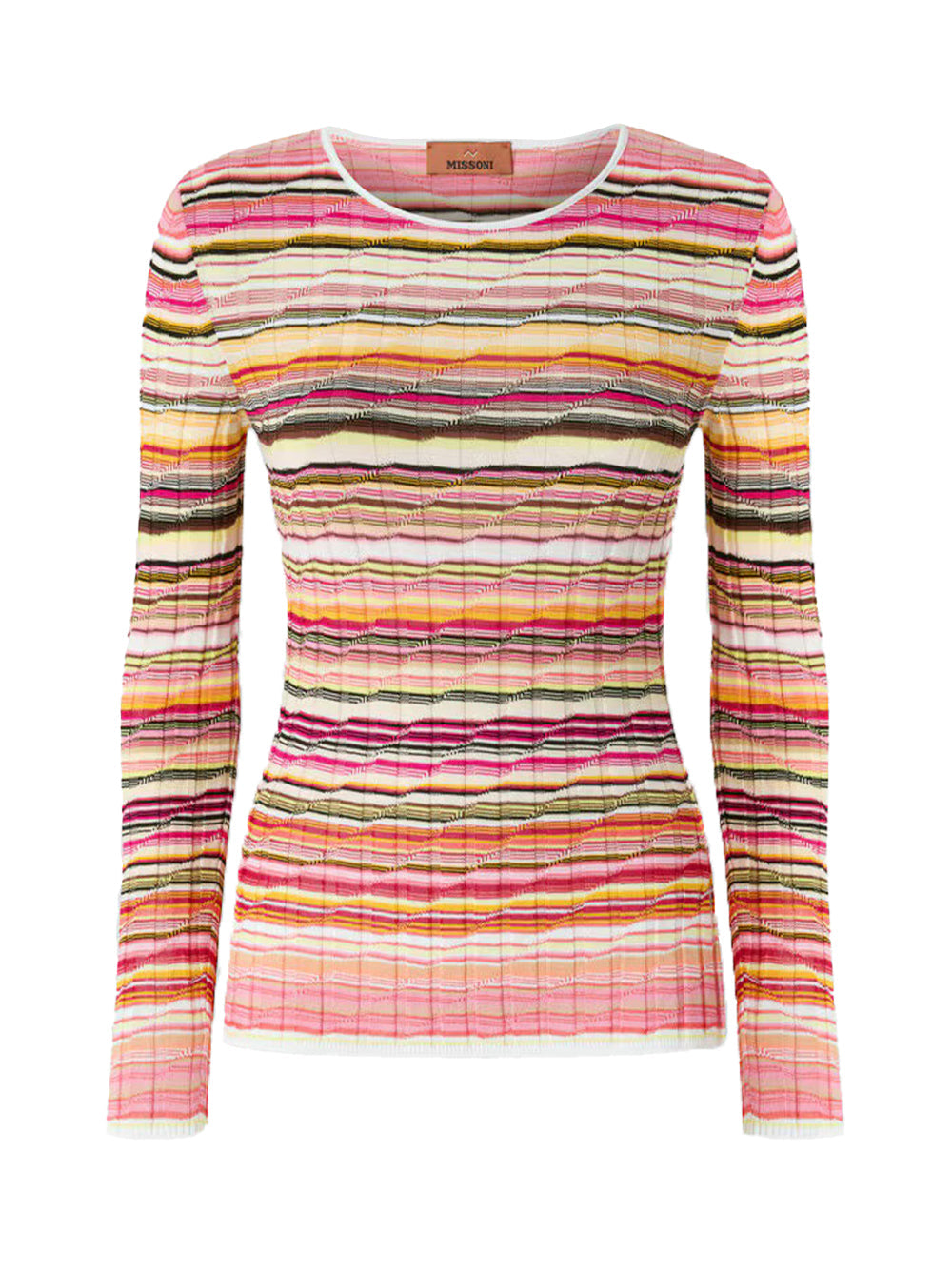 Ribbed Crewneck Sweater