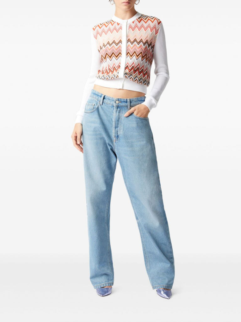 Missoni | Chevron Contrast Cardigan – Kirna Zabête