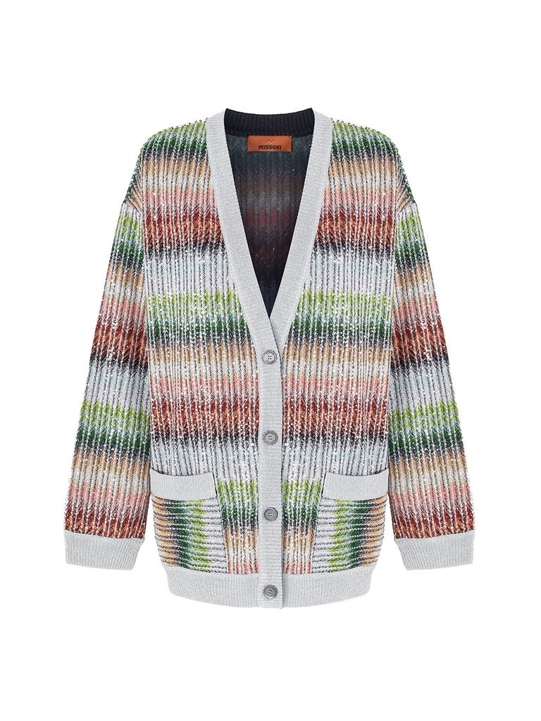 トップス GRANCY distractiondesign big cardigan M SS25P_MISSONI_OVERSIZEDLSDEEPV