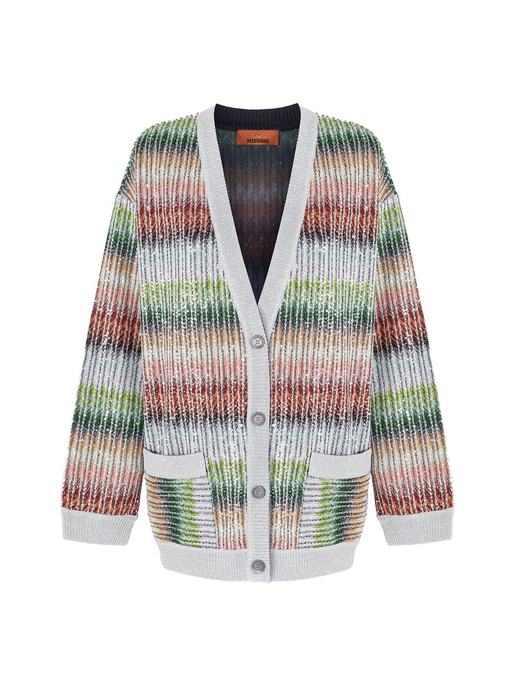 Missoni | Oversized Sequin Chevron Cardigan – Kirna Zabête