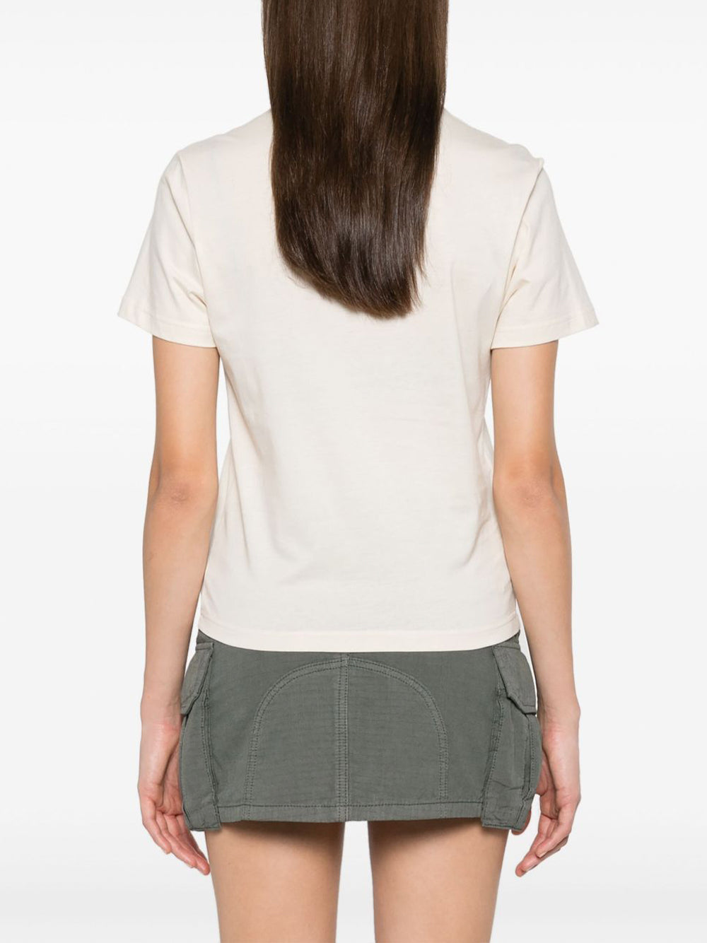 Miu Miu | Embroidered Logo Jersey T-Shirt – Kirna Zabête