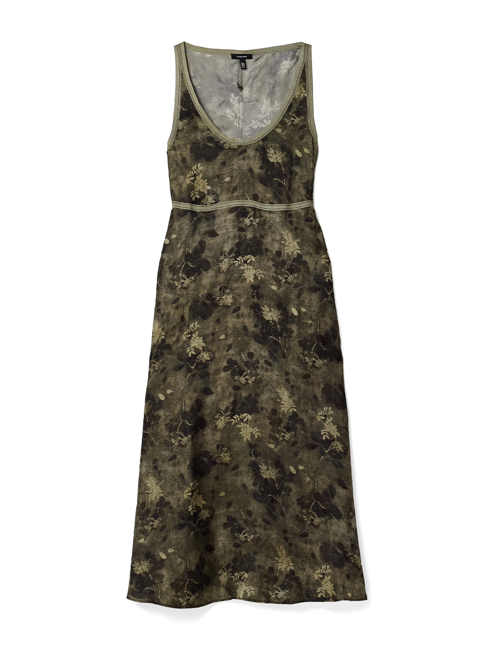 Taped Tank Midi Dress