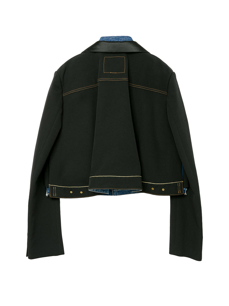 ☆*K様 SACAI Denim Matelasse Twill Reversi 0400022857212_BLUEBLACK?wid=