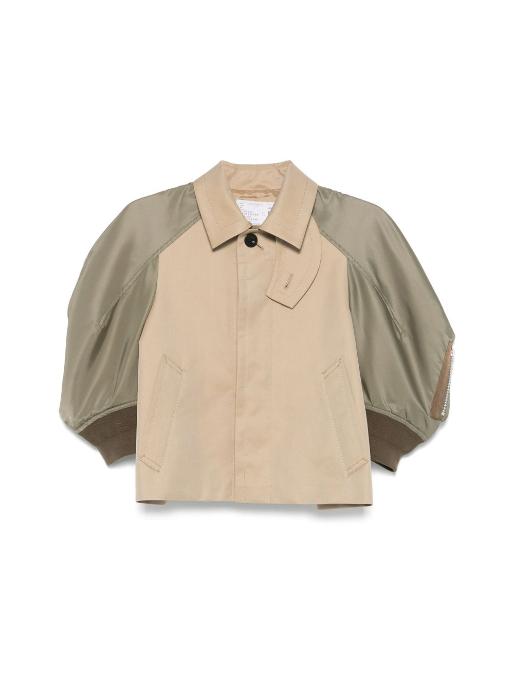 Cotton Gabardine x Nylon Twill Jacket