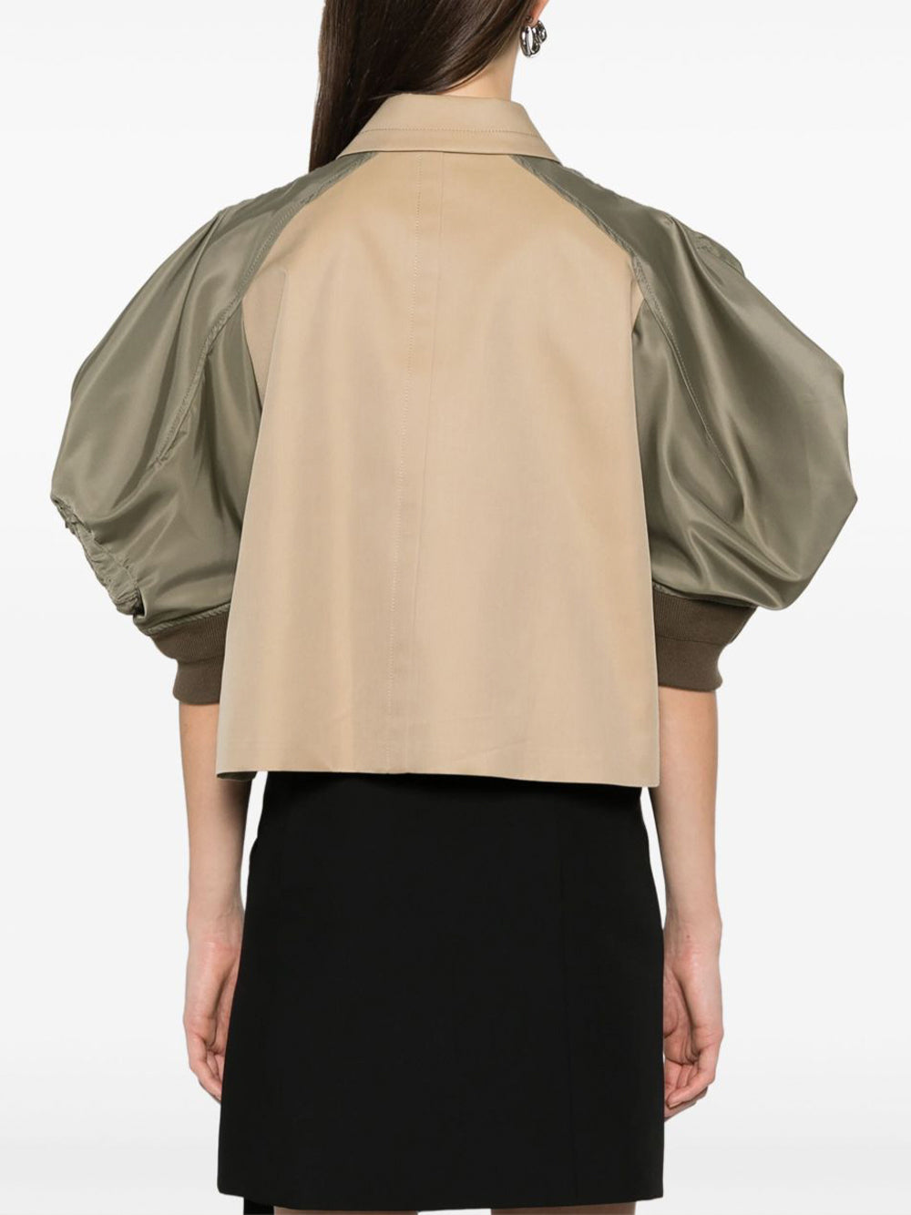 Cotton Gabardine x Nylon Twill Jacket