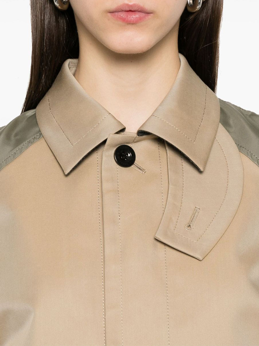 Cotton Gabardine x Nylon Twill Jacket