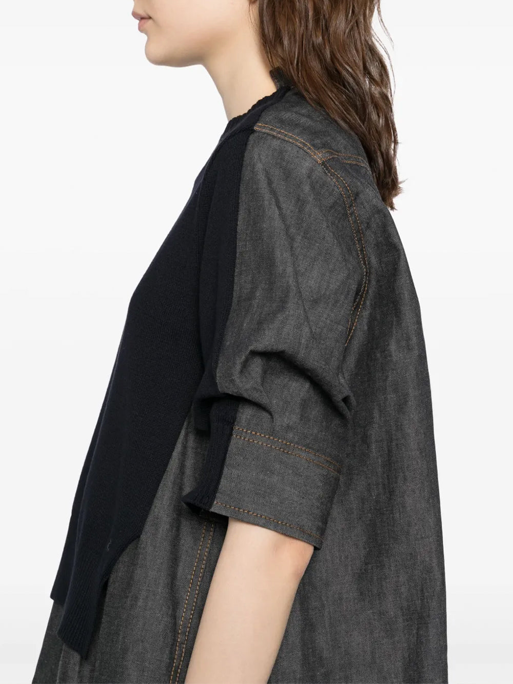 sacai | Denim Mix Knit Pullover – Kirna Zabête